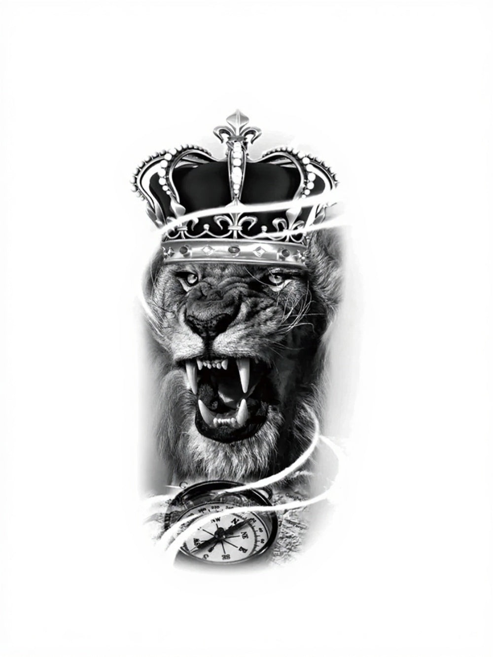 Roar of Destiny Yarı Kalıcı Orta Boy Dövme