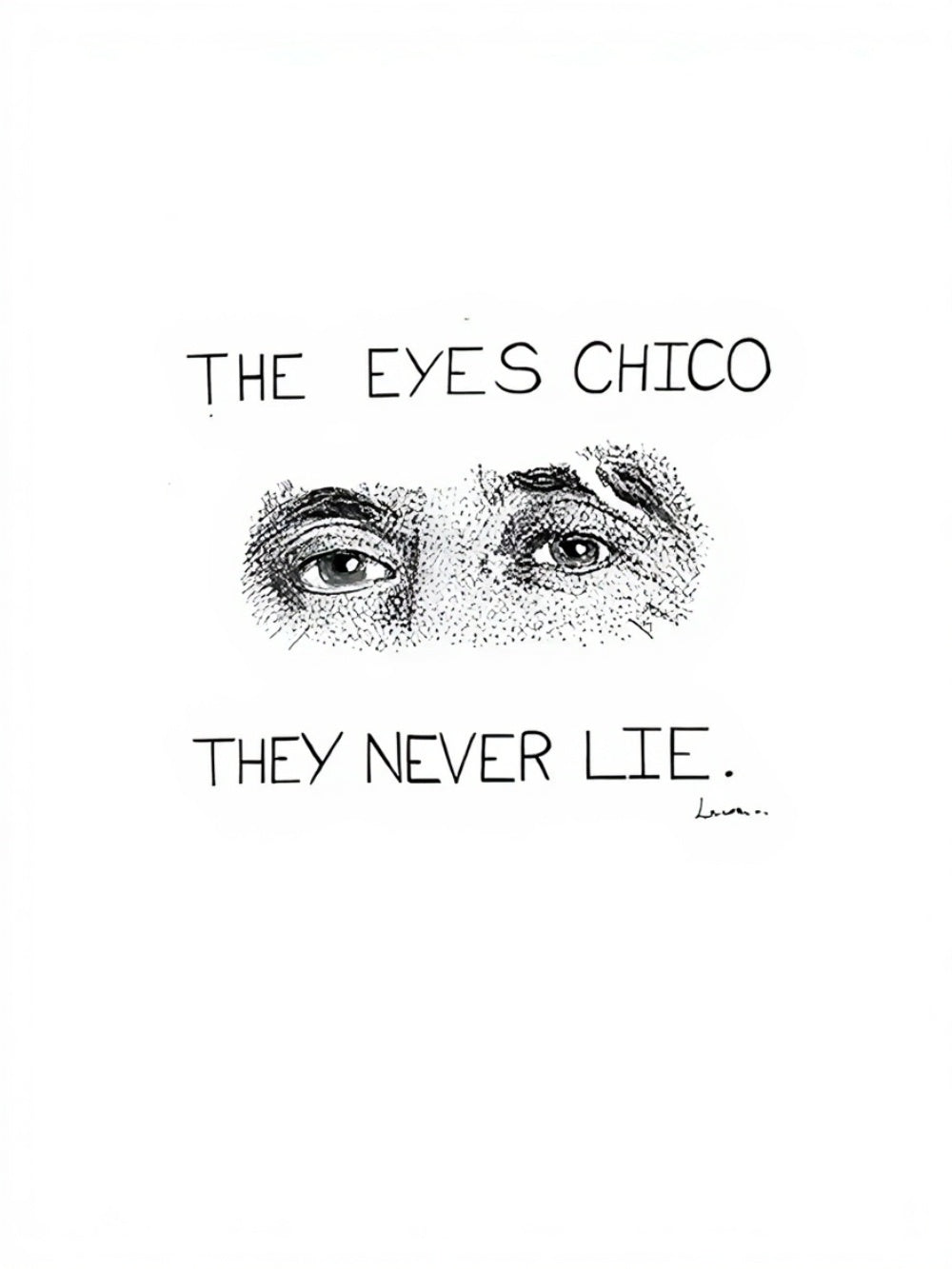 Chico’s Eyes Yarı Kalıcı Orta Boy Dövme