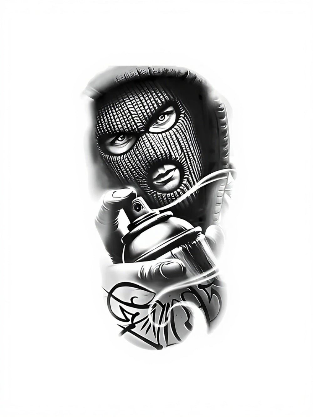 Urban Rebel Yarı Kalıcı Orta Boy Dövme