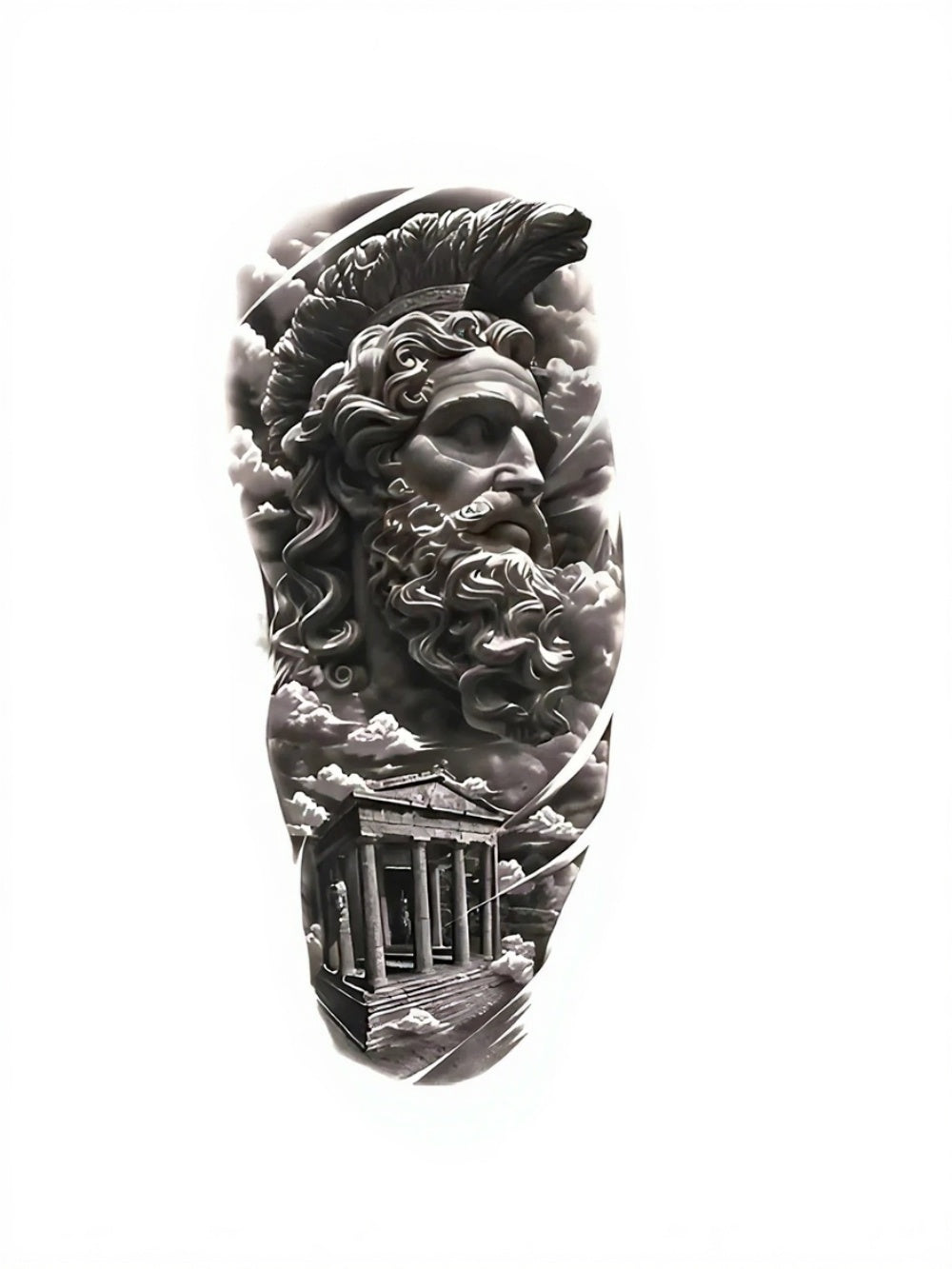 Rise of Olympus Yarı Kalıcı Orta Boy Dövme