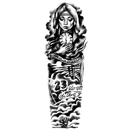 Ati242 Yarı Kalıcı Kol Kaplama Dövme