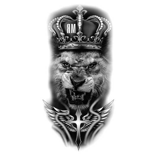 Sacred Roar Yarı Kalıcı Orta Boy Dövme