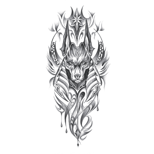 Shadow Pharaoh Yarı Kalıcı Orta Boy Dövme