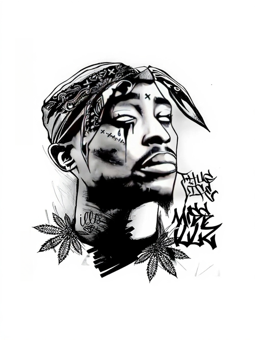 Rebel Soul Yarı Kalıcı Orta Boy Dövme