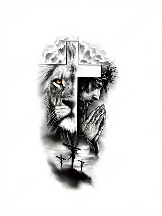 Sacred Roar Yarı Kalıcı Orta Boy Dövme